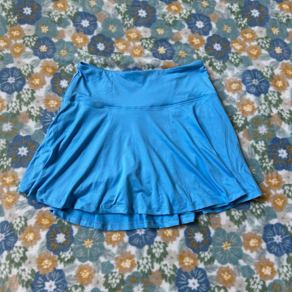 Sanity blue mini tennis skirt / skort women's small NWT